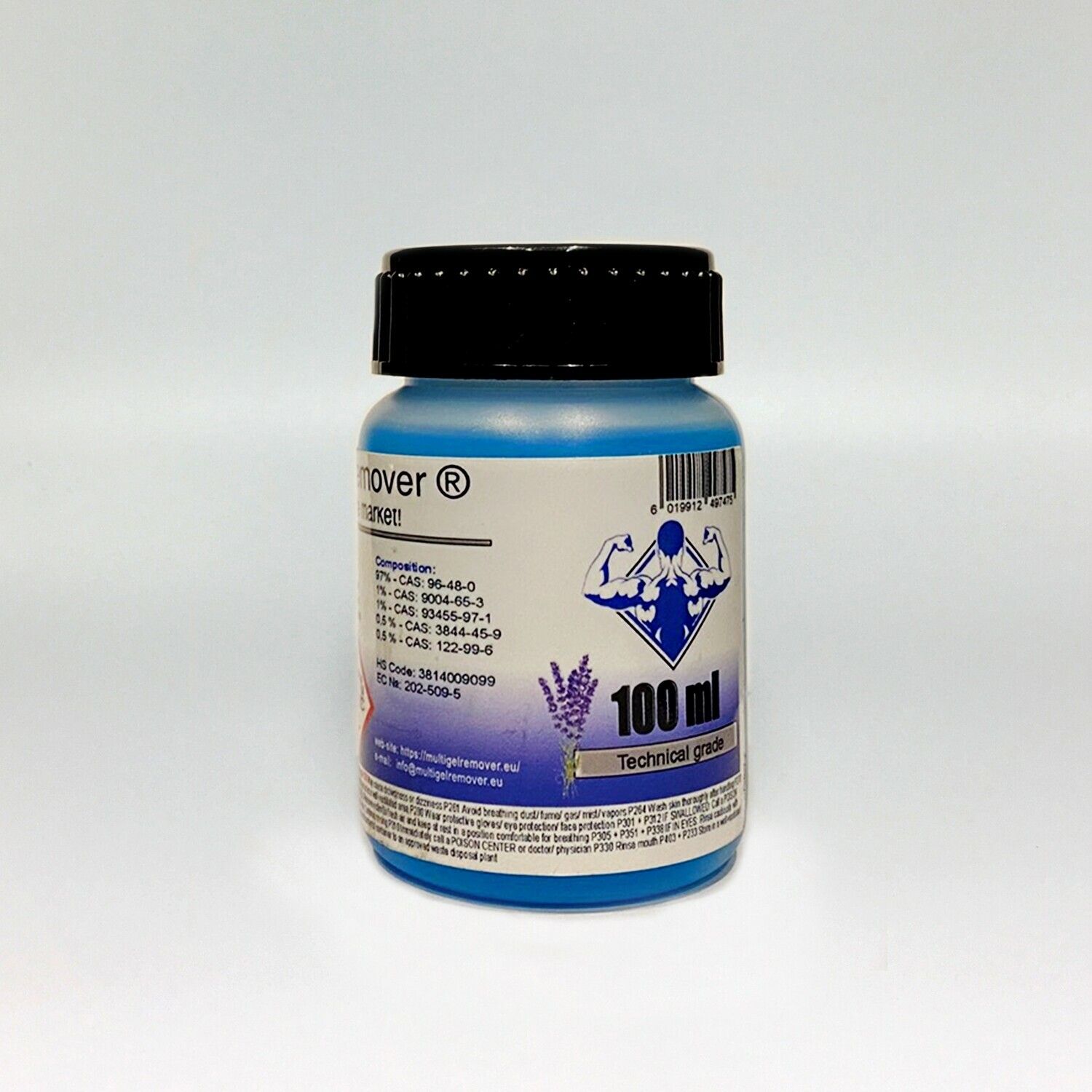 Multi Gel Remover® 100ml Technical Grade Blue (GEL FORM)